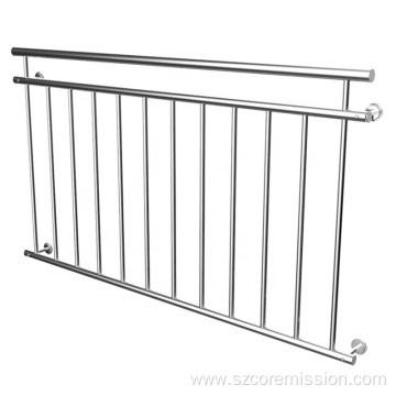 Waterproof French Stainless Steel Balcony Railing